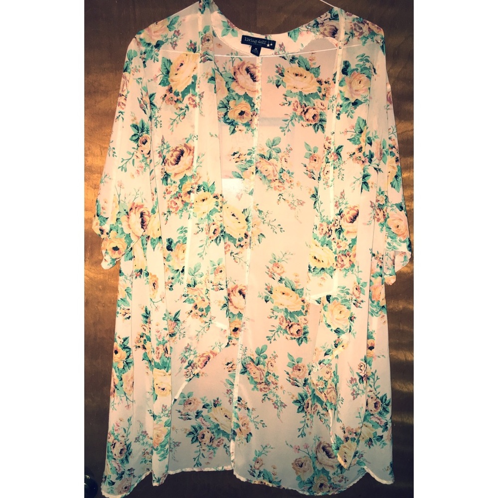 Floral Kimono